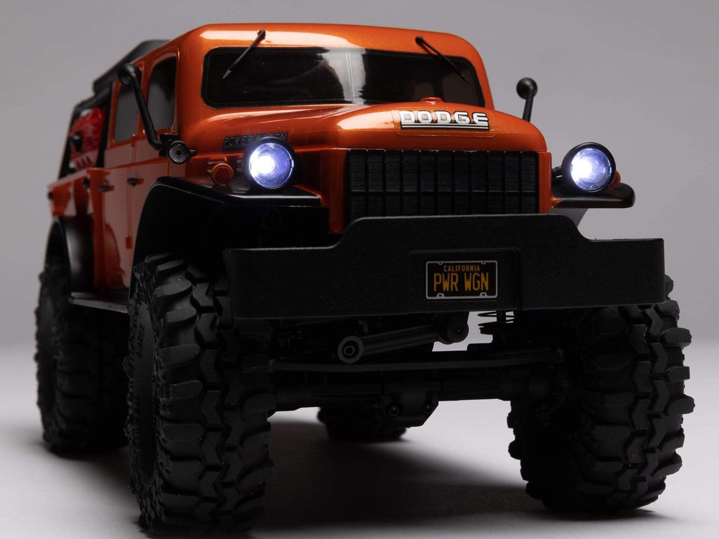 1/24 SCX24 Dodge Power Wagon 4WD Rock Crawler RTR Orange -  C-AXI00007T1