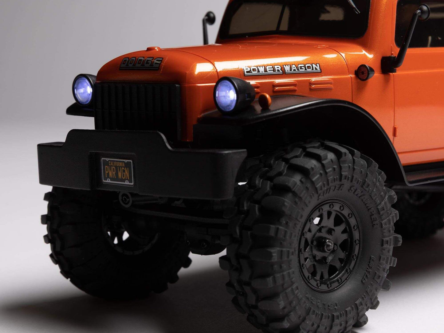 1/24 SCX24 Dodge Power Wagon 4WD Rock Crawler RTR Orange -  C-AXI00007T1