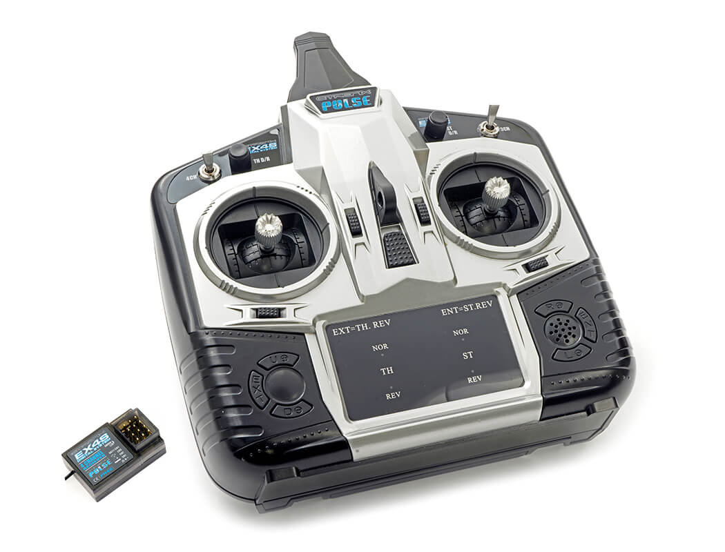 ETRONIX PULSE EX4S 4CH 2.4GHZ FHSS STICK RADIO SYSTEM