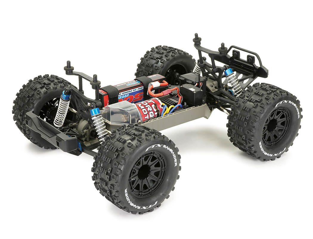 FTX RAMRAIDER 1/10 BRUSHED MONSTER TRUCK RTR - ORANGE/BLUE - FTX5499OB