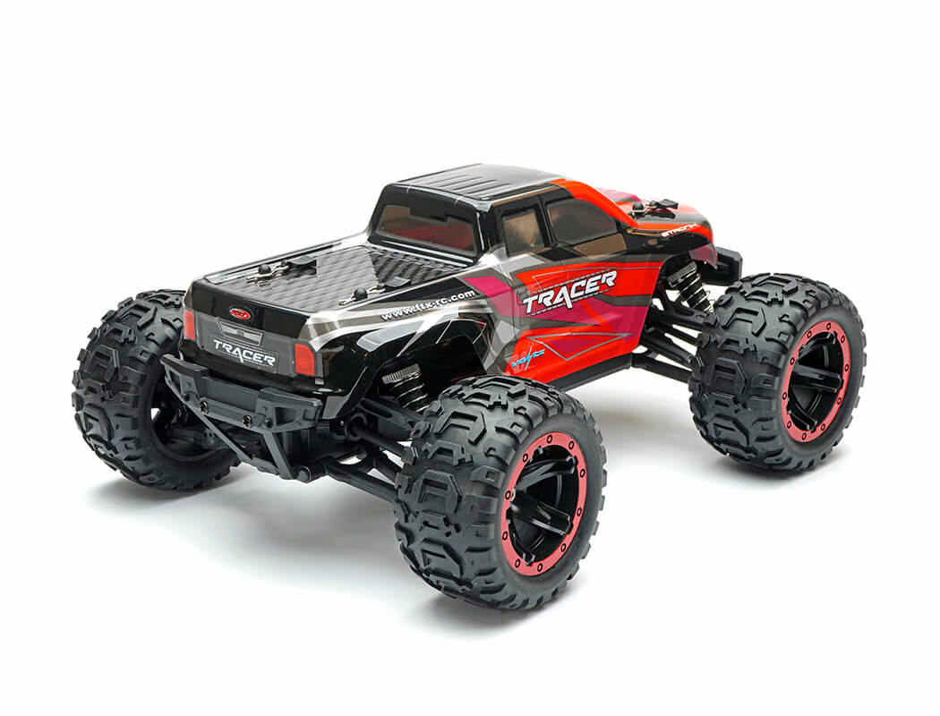 FTX TRACER 1/16 4WD MONSTER TRUCK RTR - RED - FTX5576R