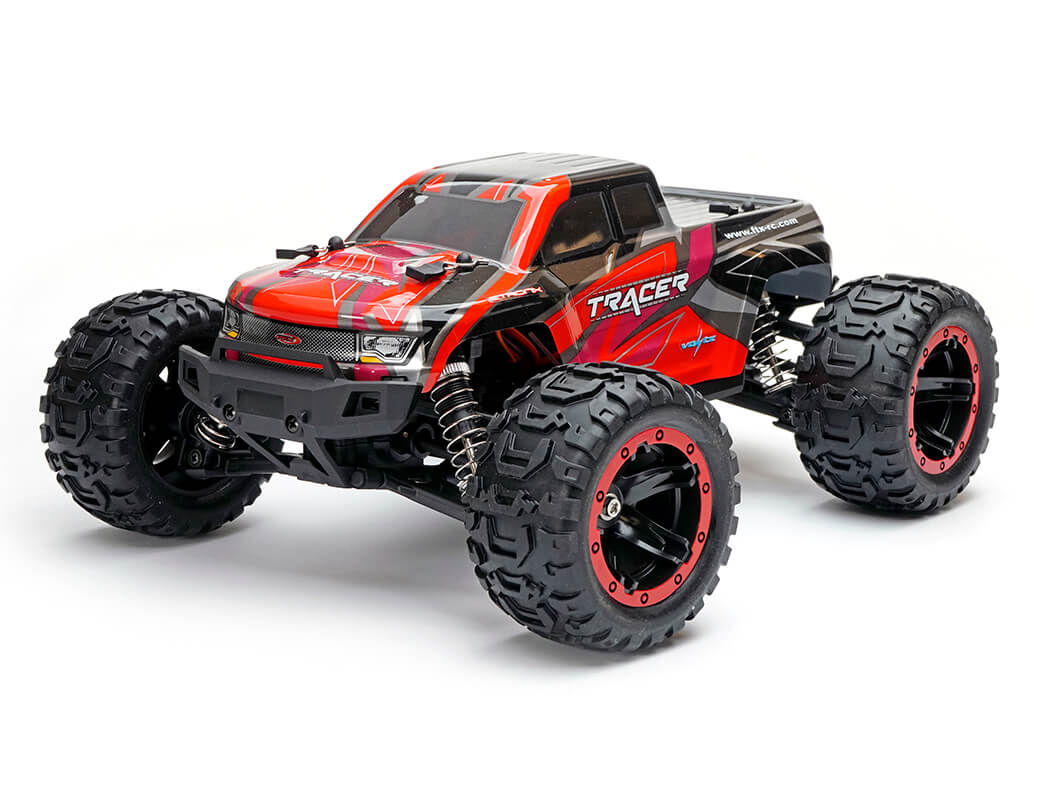 FTX TRACER 1/16 4WD MONSTER TRUCK RTR - RED - FTX5576R