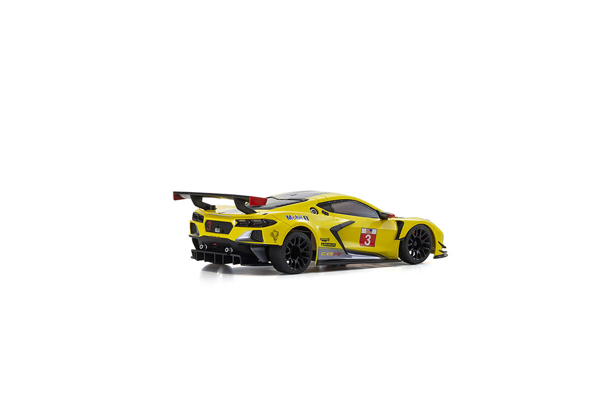 Kyosho Mini-Z MR03 RWD Chevrolet Corvette C8-R Yellow (W-MM/KT531P) K.32342Y