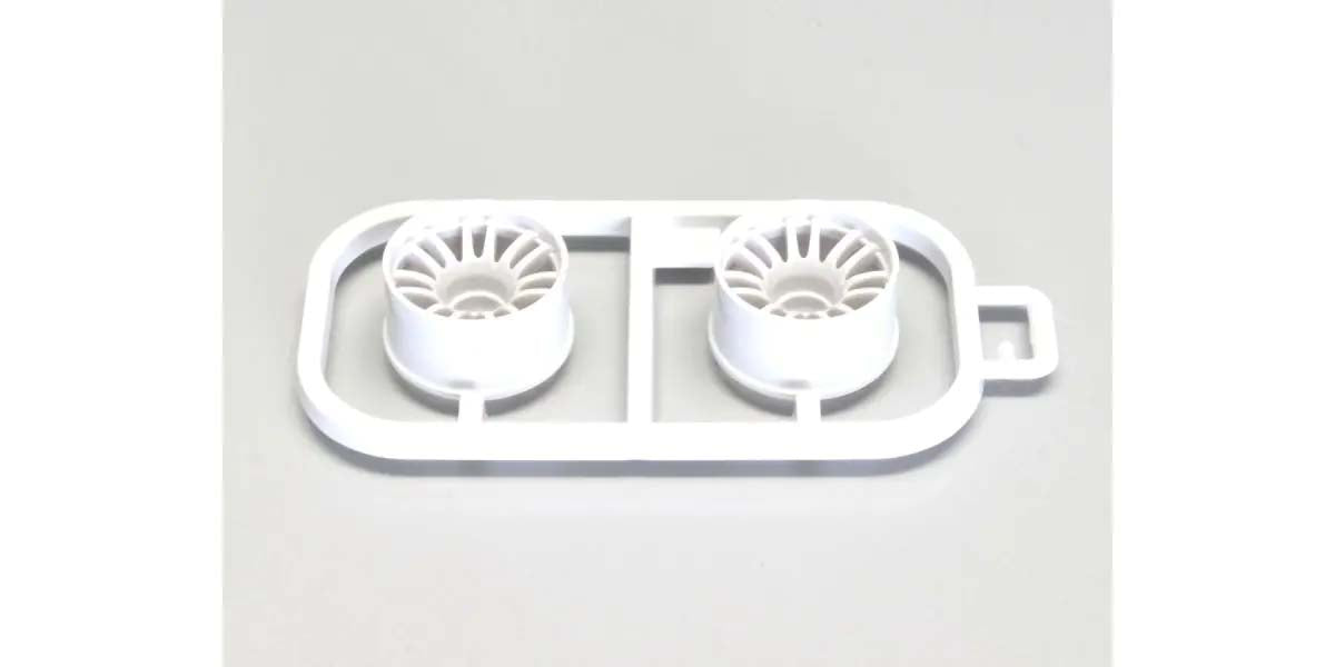 Wheels Set Kyosho Mini-Z MR03 Wide-Offset 3.0 (2) White