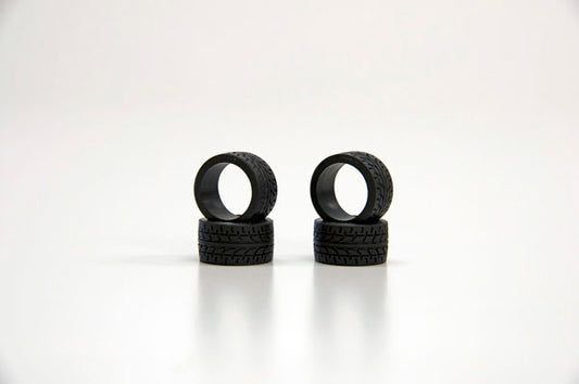 Kyosho Mini-Z Racing Radial Tyres 10 Shore - Wide (4)