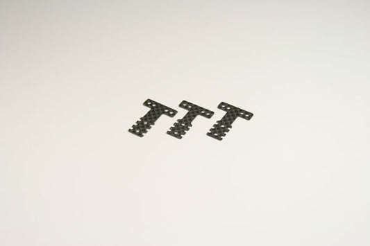 Carbon Rear Suspension Plate set Mini-Z MR03 MM-LM (3) - MZW403