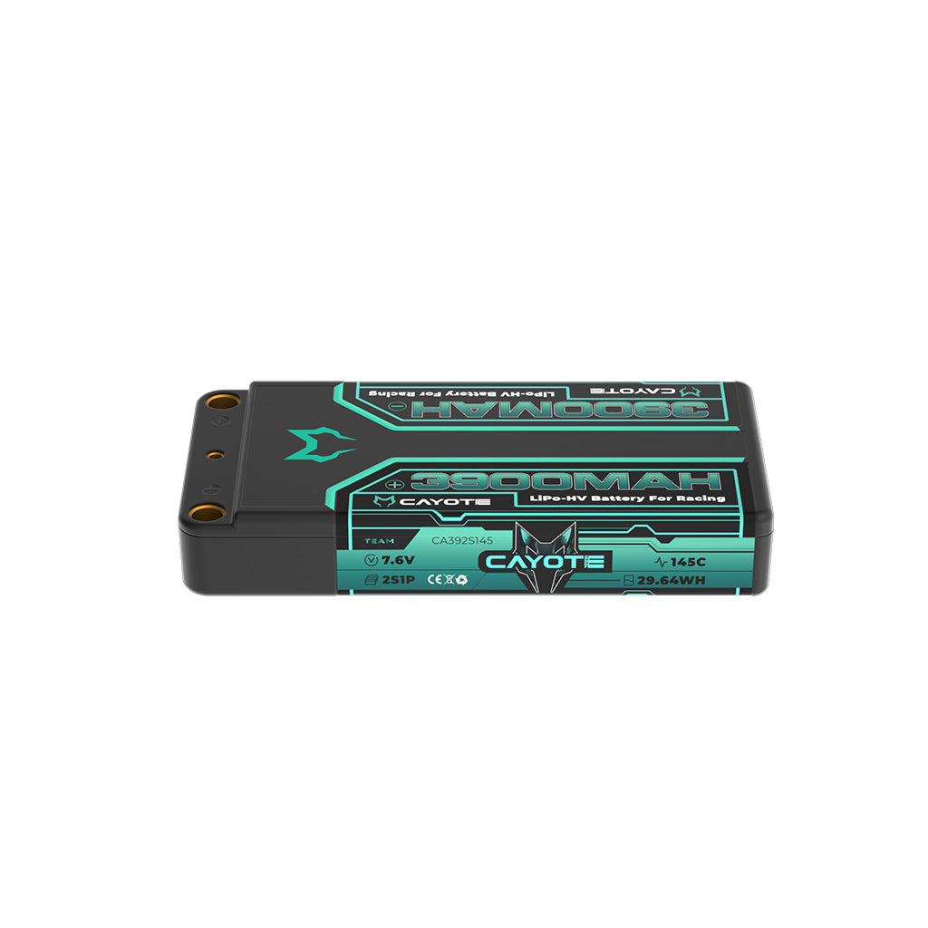 CAYOTE LiPo 3900mAh HV Shorty 7.6v 15.8mm 142g - CA392S145
