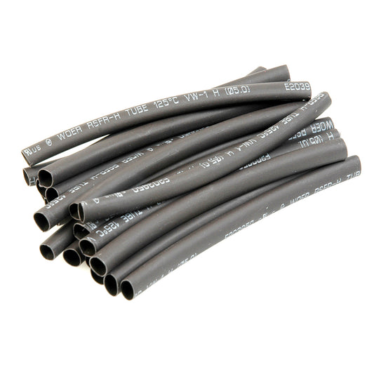 Heatshrink 5.0mm dia Black - 20pcs - CR123