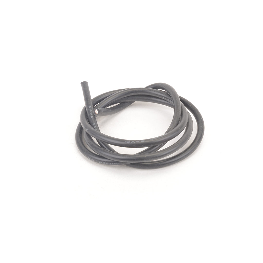 10AWG Silicon Wire - Black - 1 Metre - CR768