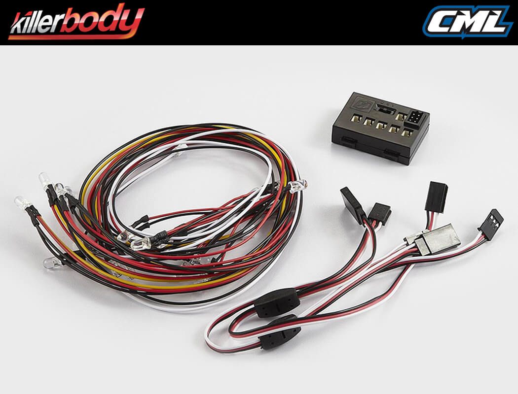 KILLERBODY LED LIGHT SYSTEM W/CONTROL BOX (18 LEDS) - KB48103