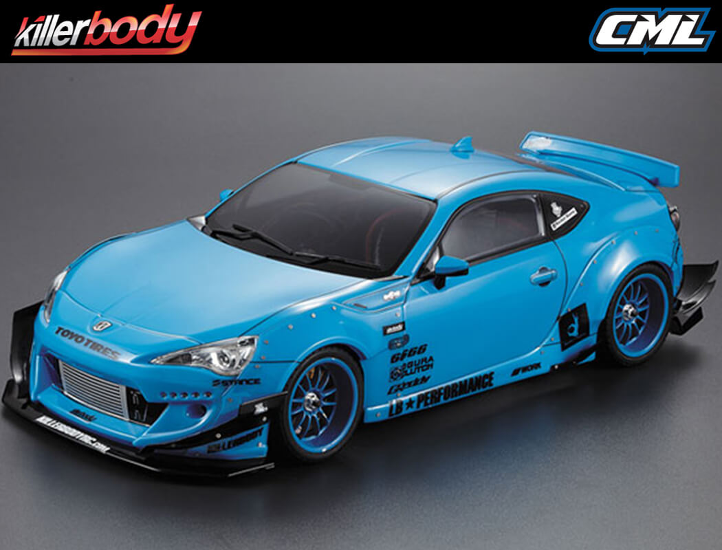 KILLERBODY WIDE BODY FULL KIT NO.1 - TOYOTA 86 & SUBARU BRZ - KB48582