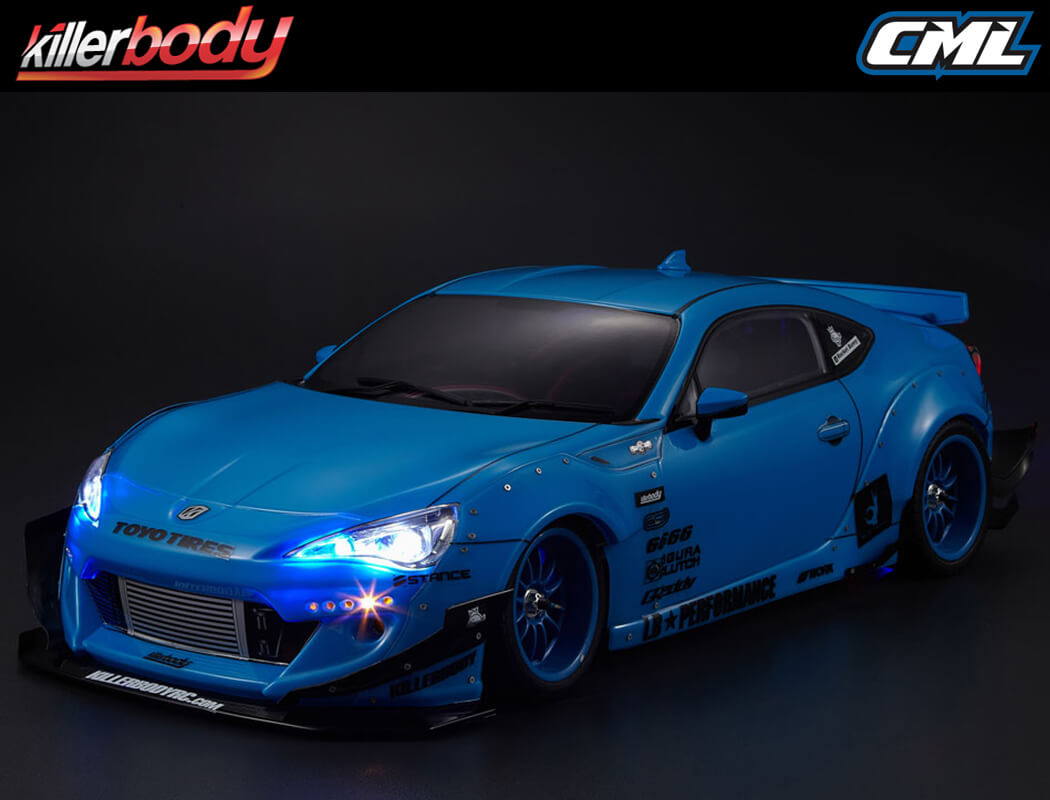 KILLERBODY WIDE BODY FULL KIT NO.1 - TOYOTA 86 & SUBARU BRZ - KB48582
