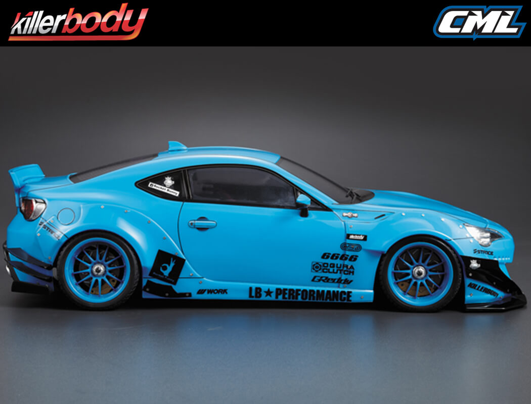 KILLERBODY WIDE BODY FULL KIT NO.1 - TOYOTA 86 & SUBARU BRZ - KB48582