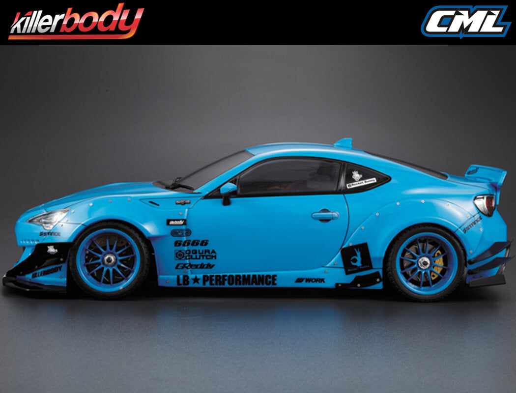 KILLERBODY WIDE BODY FULL KIT NO.1 - TOYOTA 86 & SUBARU BRZ - KB48582