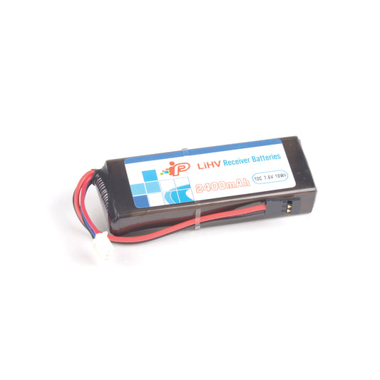 Intellect Lipo Rx/Tx Flat Pack 2400mAh 7.6V - IP752880D7R2-2S-SQ