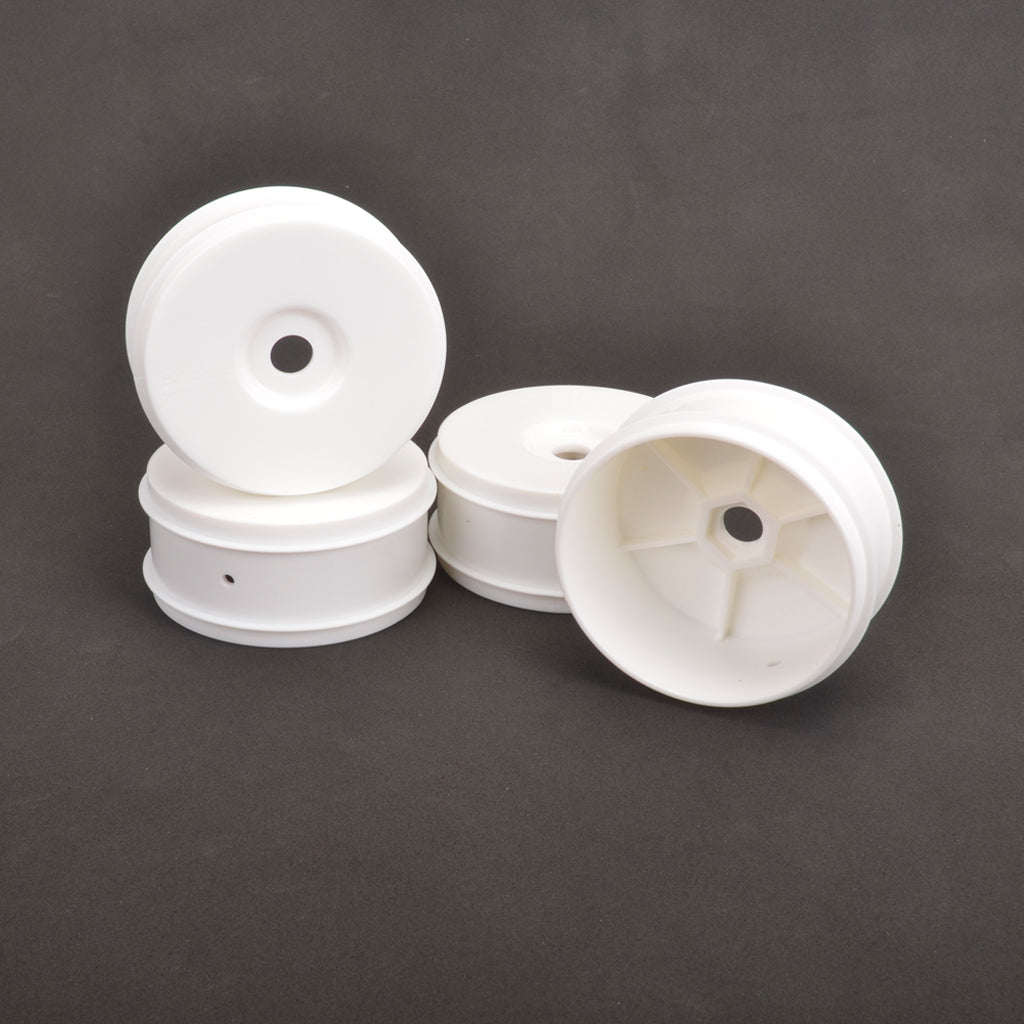 U3114 - Schumacher Wheel 1/8th - White Dish v2 - pk4