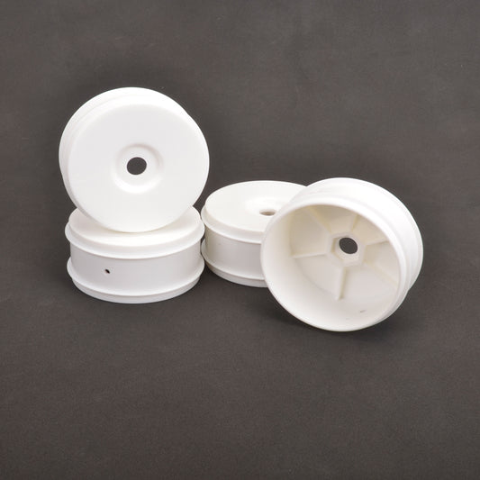 U3114 - Schumacher Wheel 1/8th - White Dish v2 - pk4