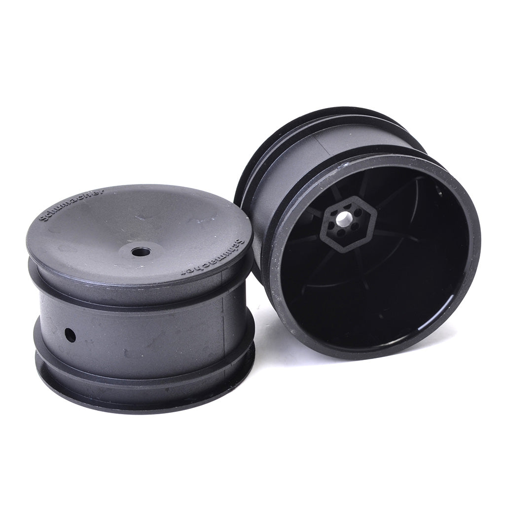 SCHUMACHER Wheel; Hex Rear - Black - Off Road - pr - U4365
