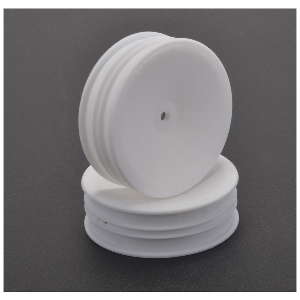 U4661 - Schumacher Wheel; Hex - Slim - 2WD - White