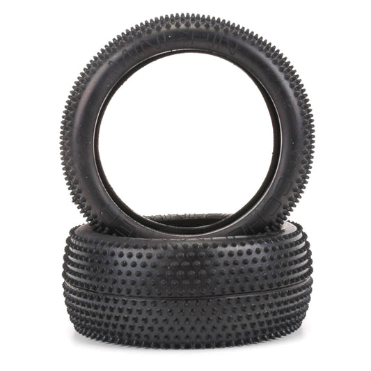 U6725 - Schumacher MINI PIN 1/8th Tyre - Silver (pr)